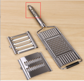 Stainless Steel Grater, Vegetable And Fruit Slicer, Peeler-MKC