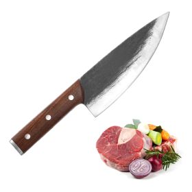 Meat Cleaver Knife Heavy Duty Japanese Hand Forged Chef Knife, Cleaver Knife For Meat Cutting-Cleaver Knife